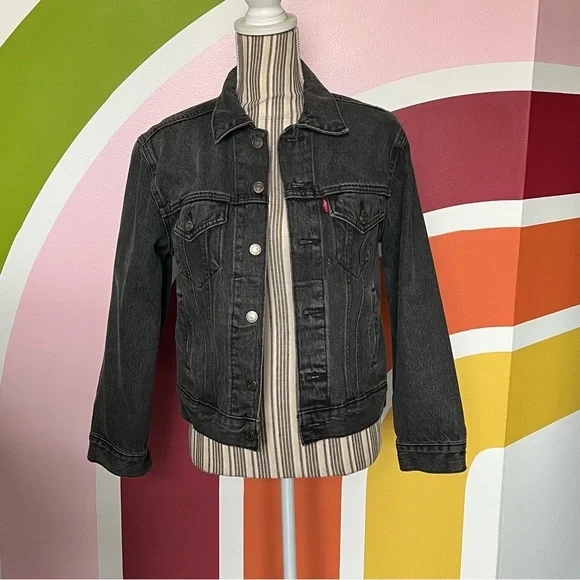 Levi trucker jacket vintage joy division - Picture 2 of 4